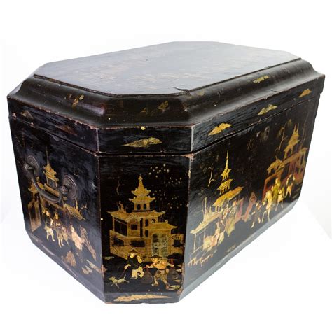 oriental lacquer box on metal base|Chinese Display Stands .